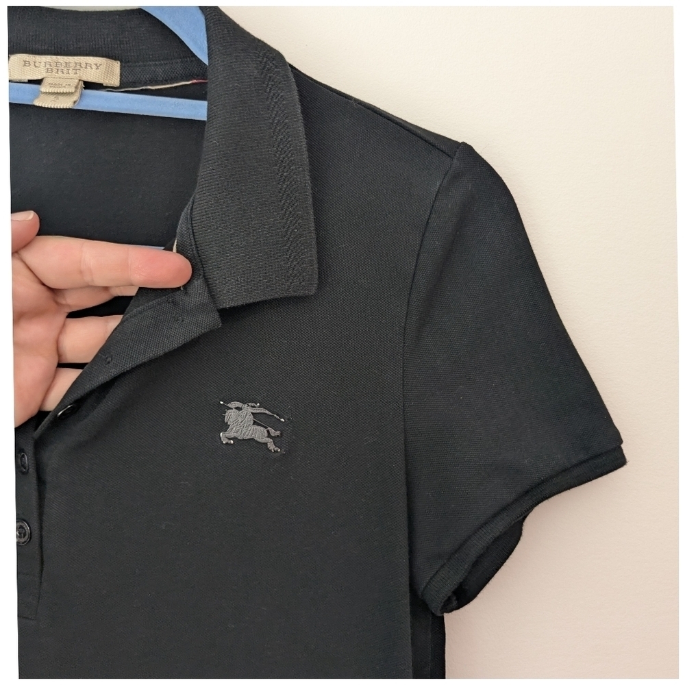 Burberry Brit Pique Logo Polo - Picture 2 of 7